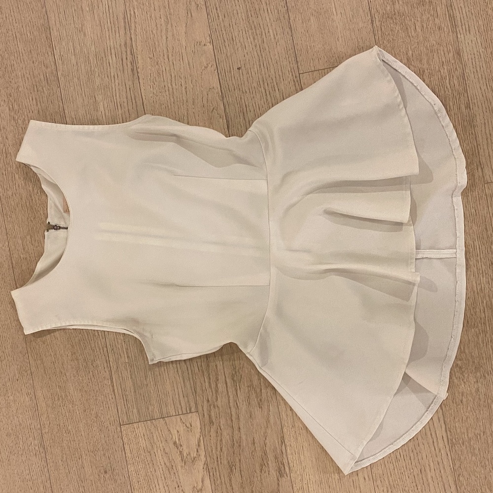 Fringe ballerina blouse
